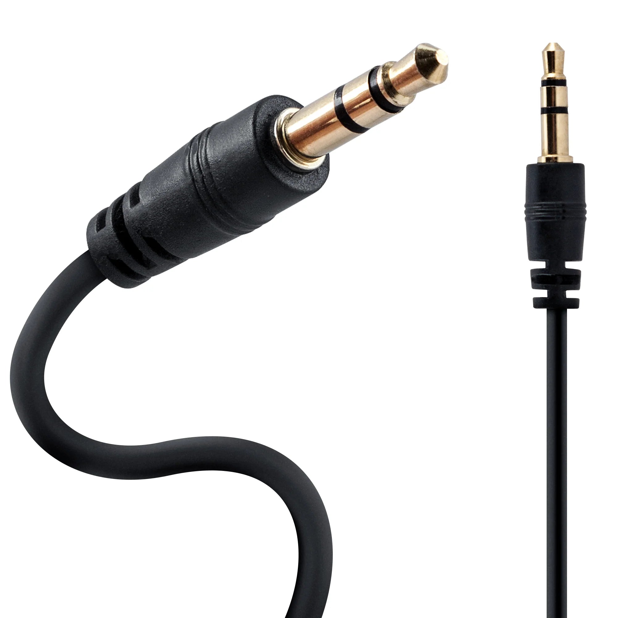 Hypergear 3.5Mm Stereo AUX Cable 2Ft Black (14029-HYP)