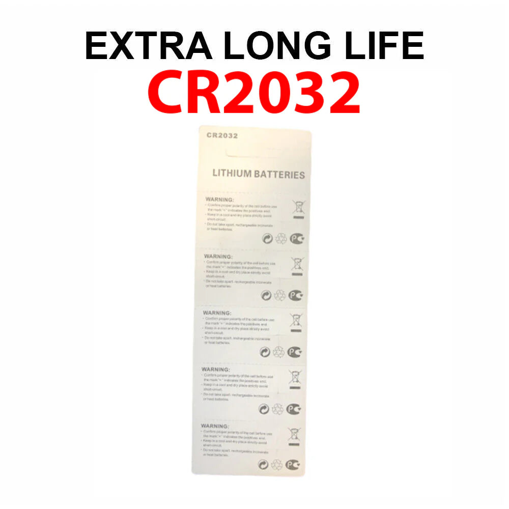 5 X New LITHIUM BATTERY 3V CR2032 CR 2032 BR2032 DL2032 Remote Button Cell Watch