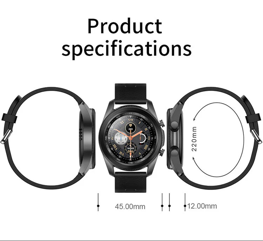 Rotating Smart Ring Watch Size