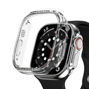 Case Cover for Apple Watch Series 8 7 49Mm 45Mm/41Mm 44Mm/40Mm 44 45 Mm All-Around Clear Frame Iwatch Ultra 4 3 5 Se 6 7 49 Mm