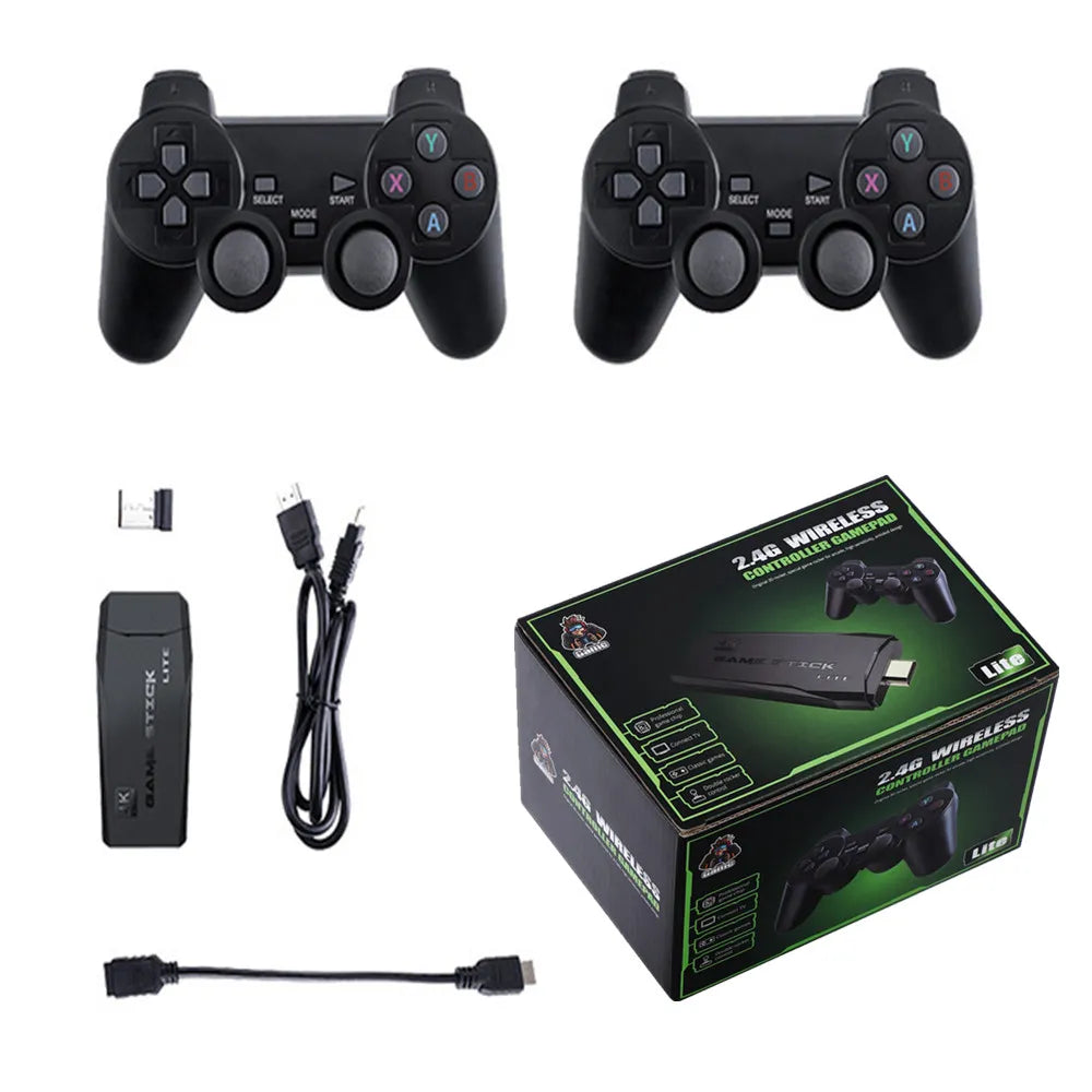 Double Wireless Controller Game Stick