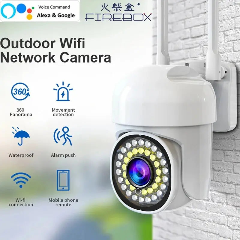 Wifi Security Outdoor Waterproof PTZ Auto Tracking