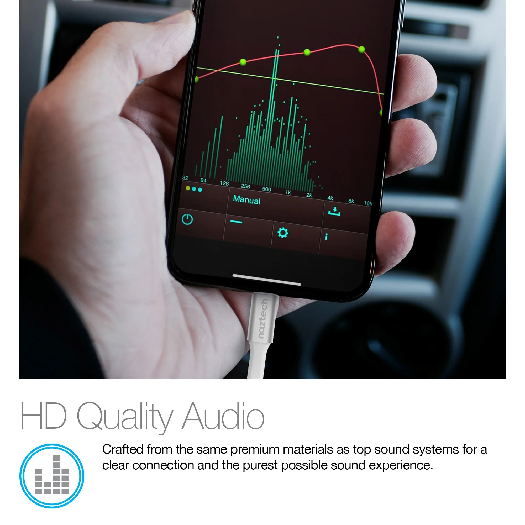 Naztech Mfi Lightning to 3.5Mm Adapter